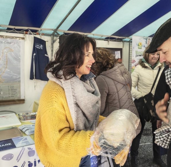 Foire au gras à Belpech, concours de pesée ©Igbfolio-ADT Aude