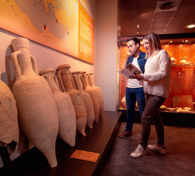 Visite du musée Eburomagus à Bram ©Vincent Photographie-ADT de l'Aude