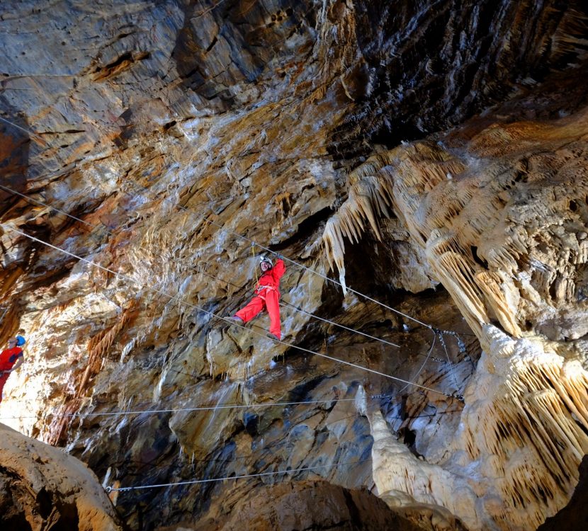 Rando souterraine au gouffre de Cabrespine ©M.Randa-ADT-Aude