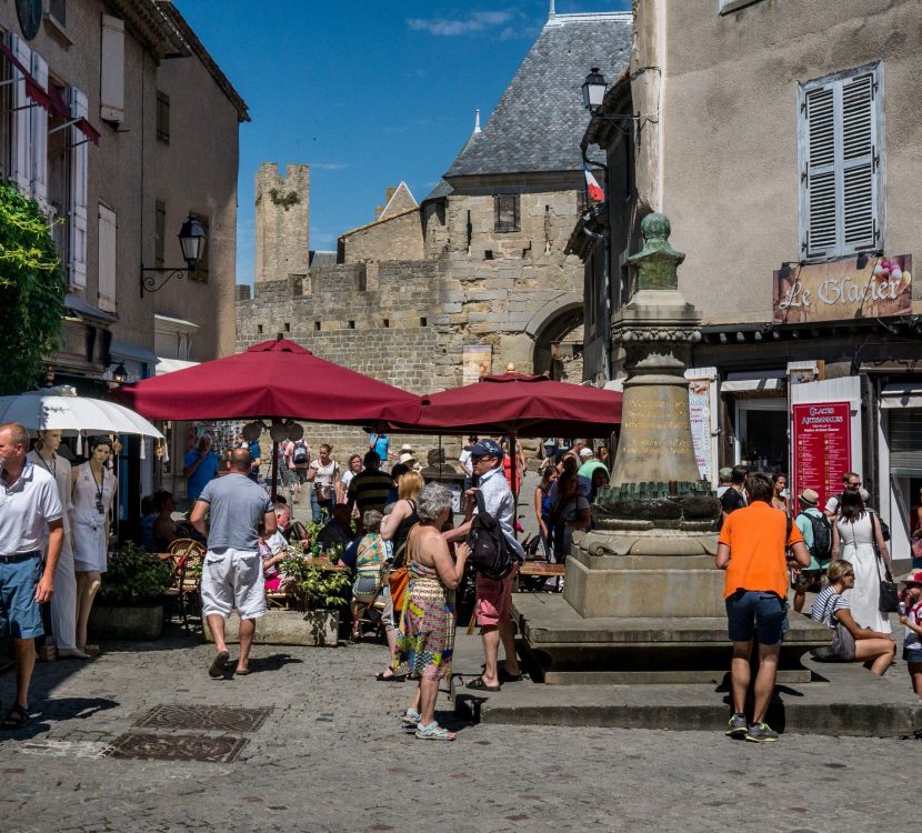 Place du Château Carcassonne