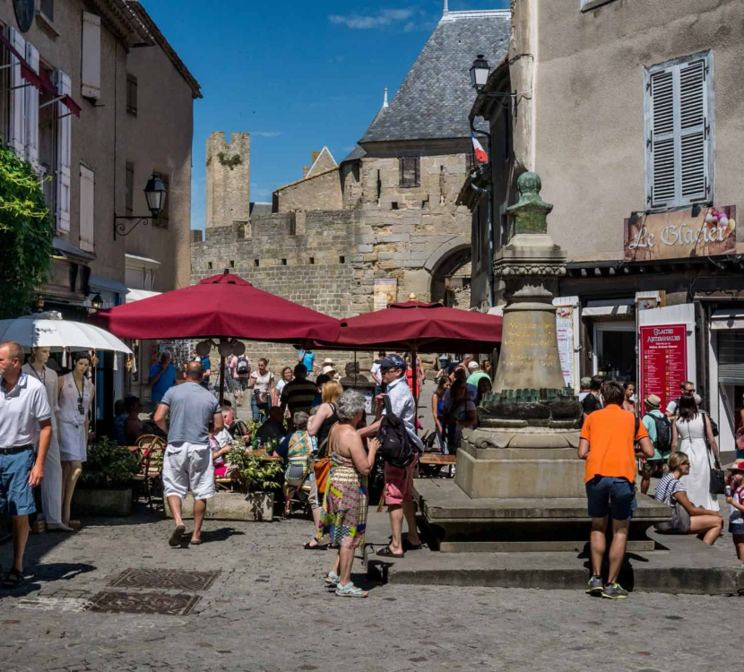 Place du Château Carcassonne