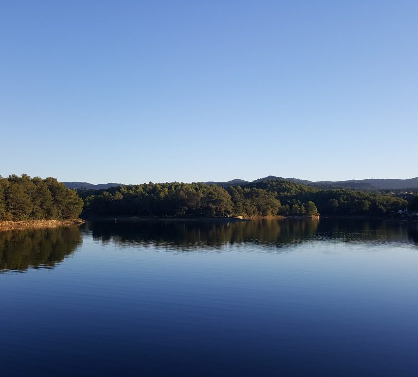 le lac de la Cavayère à Carcassonne