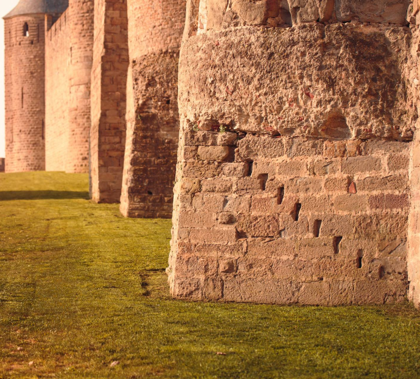 Les tours gallo-romaines de la Cité de Carcassonne ©Vincent Photographie - ADT de l'Aude