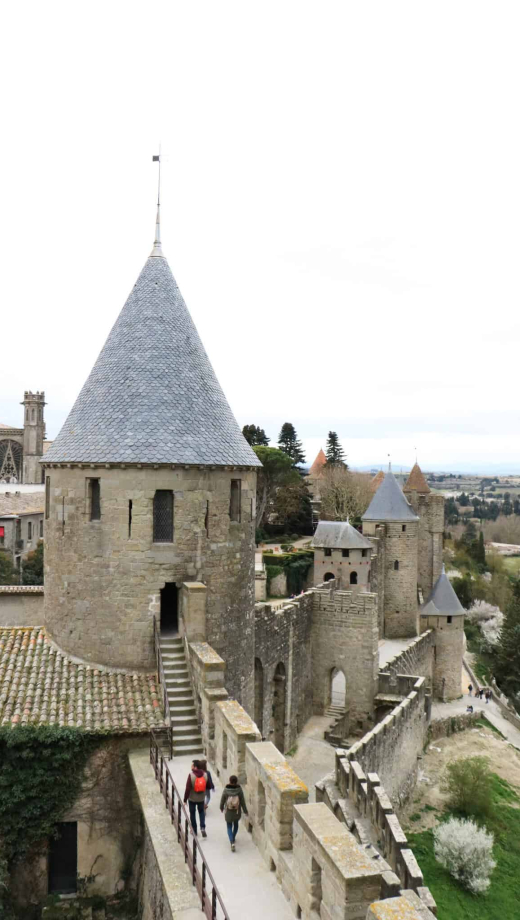 Visite des remparts de la Cité de Carcassonne ©ADT de l'Aude