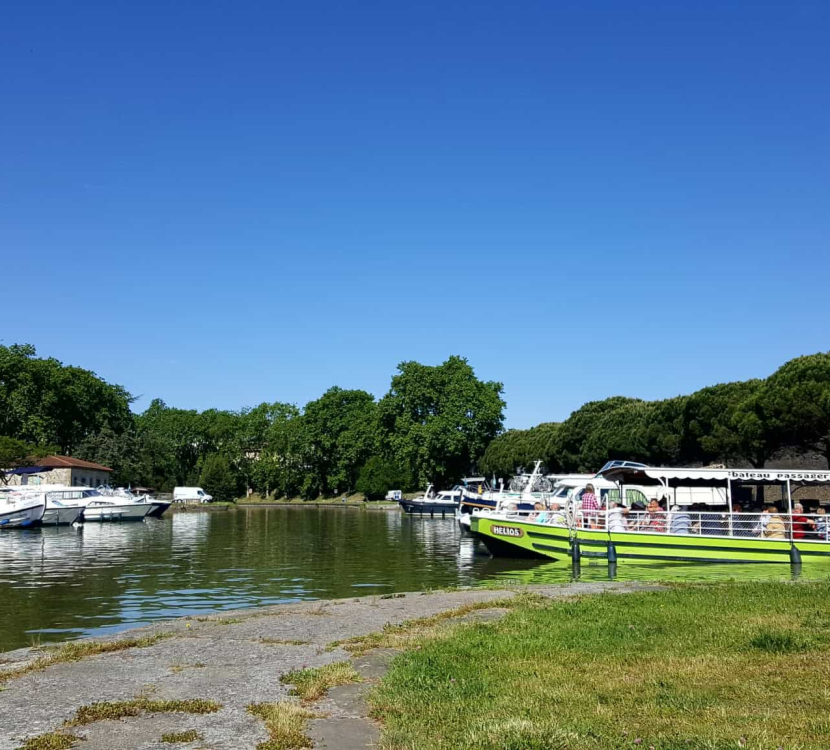 Carcassonne, port du canal du midi
