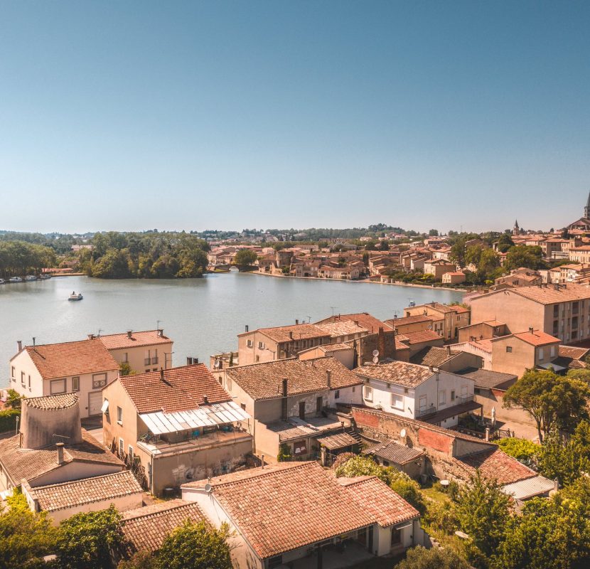 Castelnaudary, le grand bassin