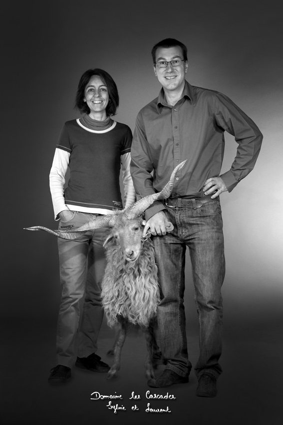 Sylvie et Laurent du Domaine des Cascades