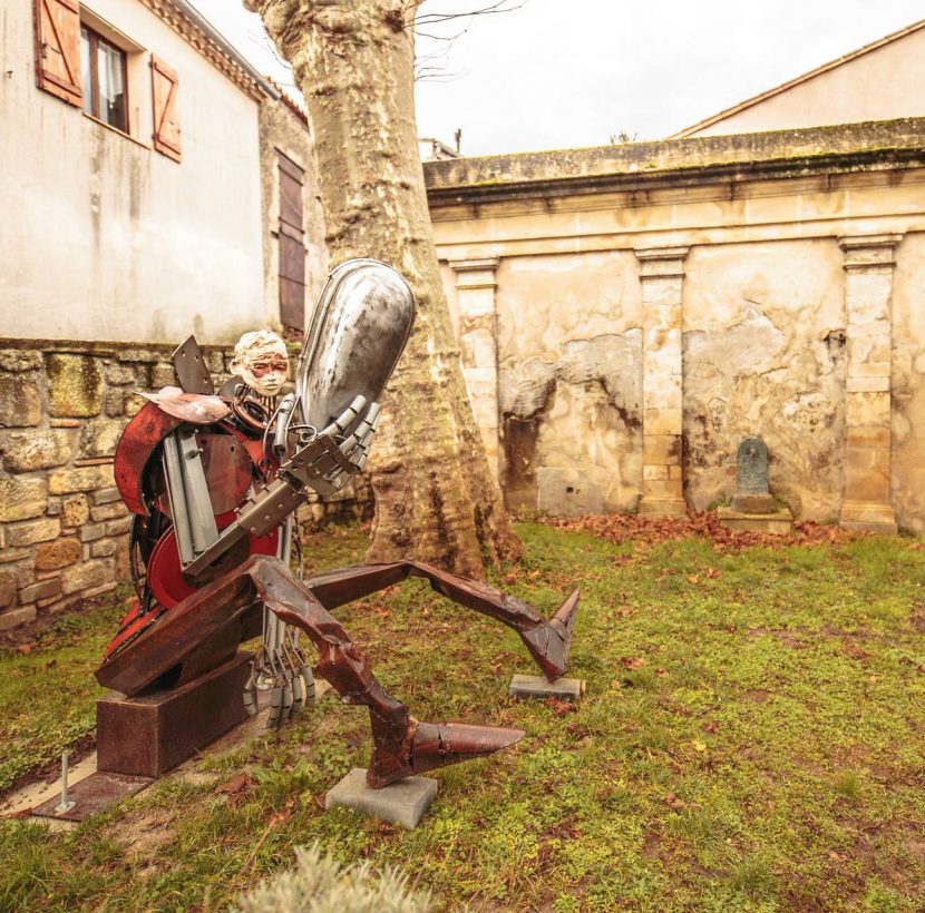 Fanjeaux et son parcours sculpturel ©Vincent Photographie