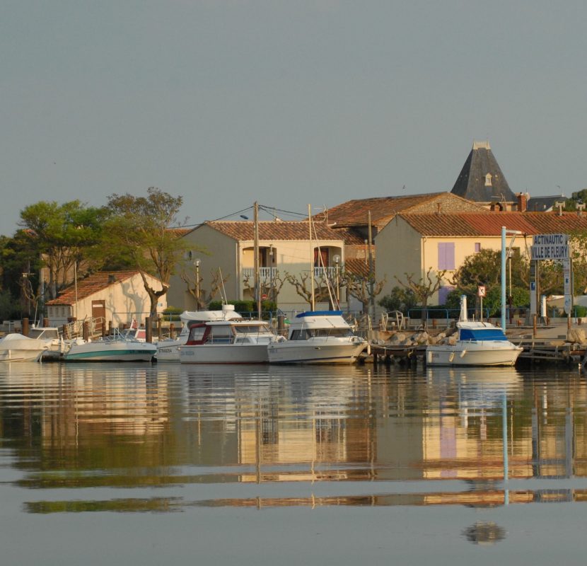 Les cabanes de Fleury et son port ©Office de Tourisme du Grand Narbonne Les cabanes de Fleury et son port ©Office de Tourisme du Grand Narbonne