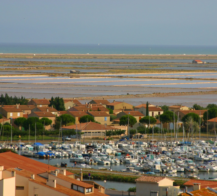 Gruissan port et étang ©Pierre Davy