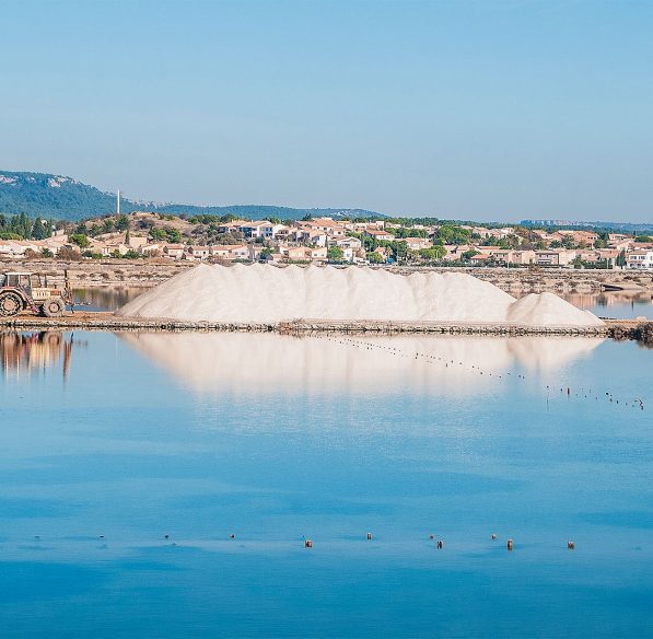 Visite du salin de Saint-Martin en famille à Gruissan © Edgar de Puy - ADT Aude