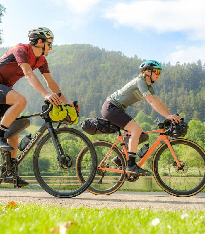 Haute Vallée de l'Aude à vélo ©P. Gaillard - G. Saenz - ADT Aude