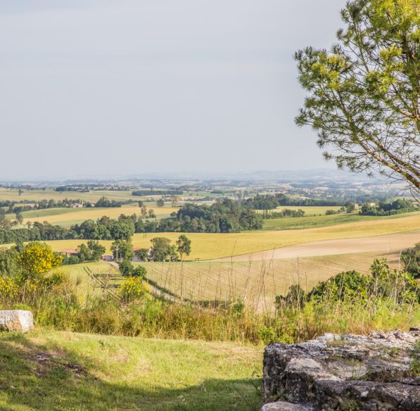 Paysage du Lauragais, cr Office de Tourisme de Castelnaudary