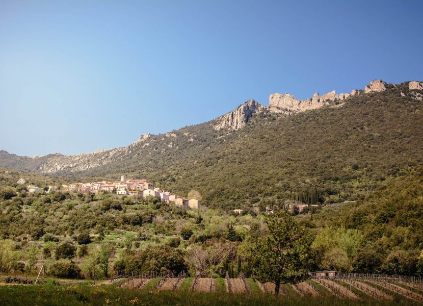 Le Château de Peyrepertuse et son village ©Vincent Photographie