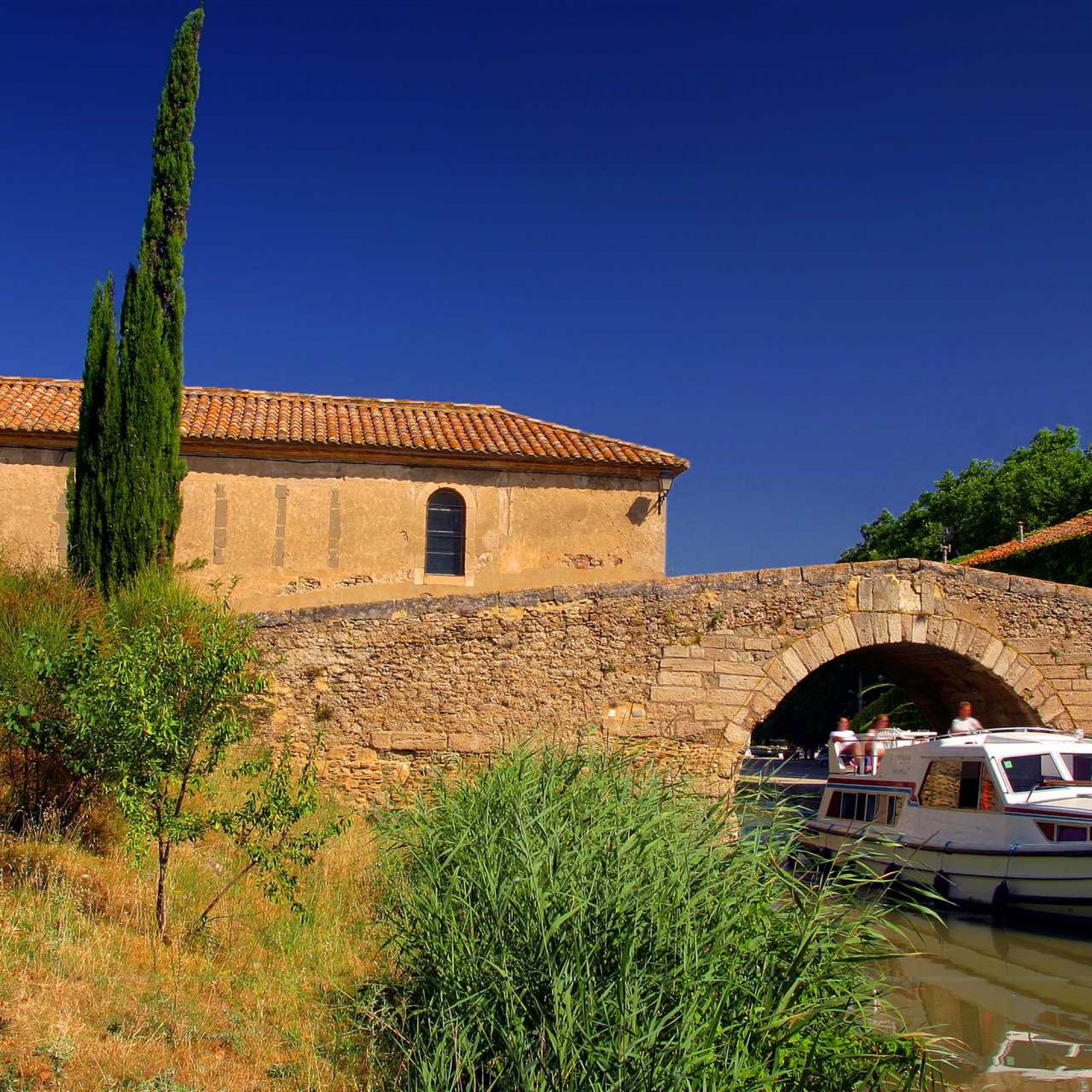 Le somail en bord de Canal du Midi ©Céline Deschamps-ADT de l'Aude