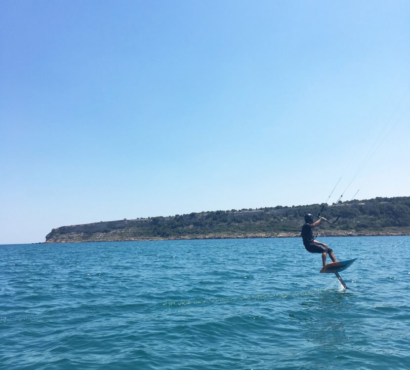 Leucate, kite surf - ot leucate