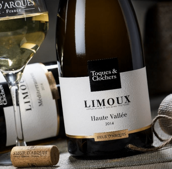 bouteilles de Limoux - Toques et clochers ot limouxin