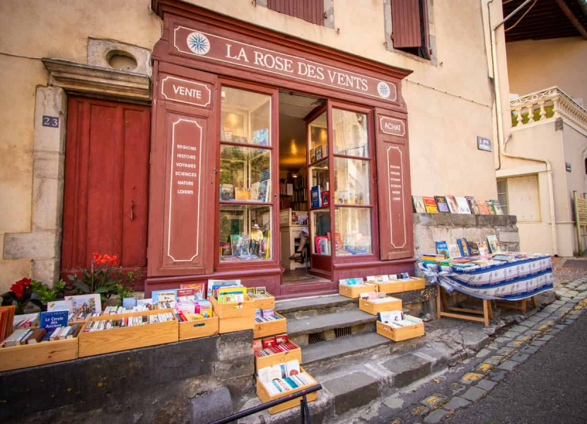 La librairie de Montolieu, un endroit idéal pour chiner © Céline Deschamps-ADT de l'Aude