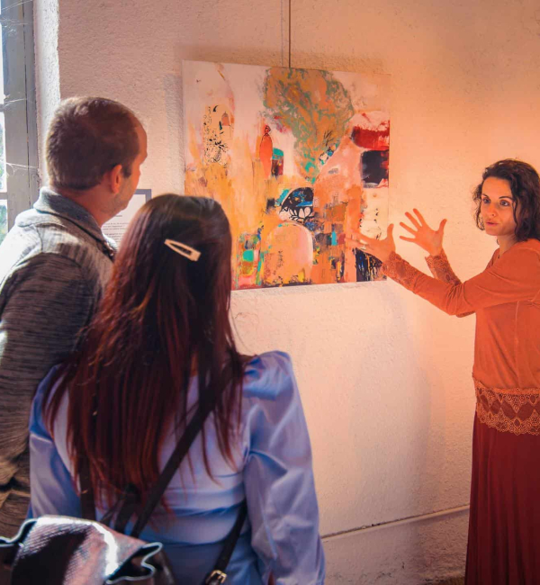 Galerie d'art contemporain à Montolieu © Vincent Photographie, ADT de l'Aude