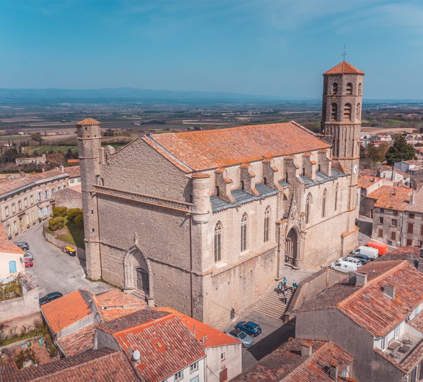 Visite du village de Montréal et de son église ©Vincent Photographie - ADT de l'Aude