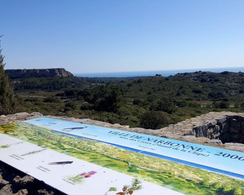 Depuis l'observatoire de la Clape ©S. Alibeu, ADT Aude