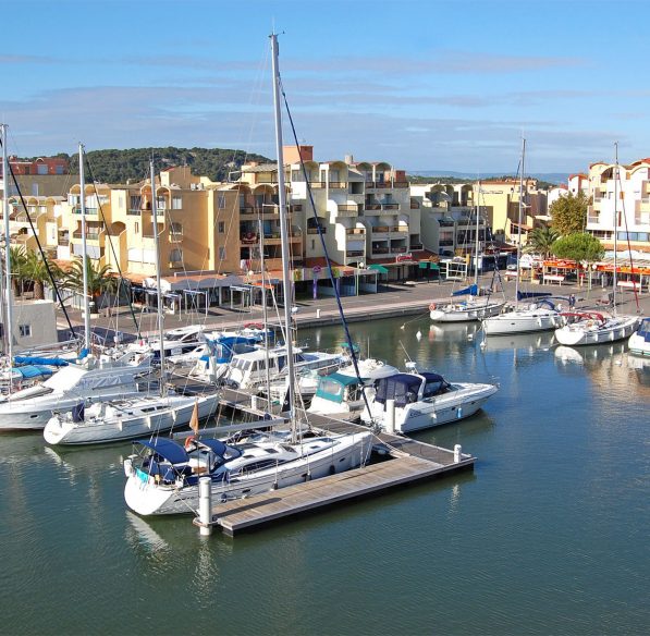 Le port de Gruissan ©Office de tourisme de Gruissan