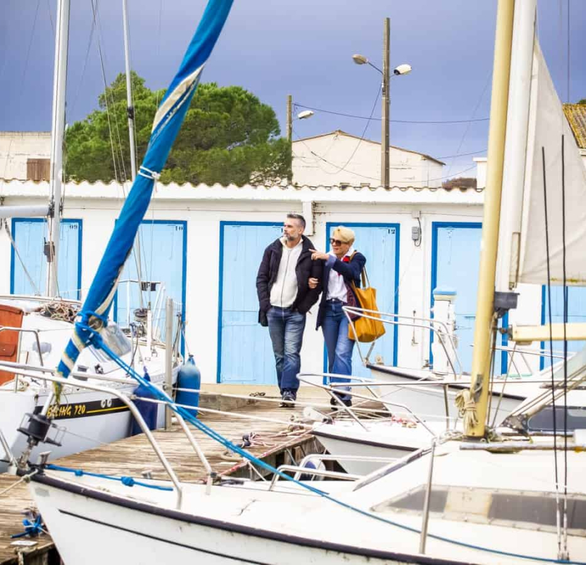 Balade à Port-La-Nautique à Narbonne dans l'Aude ©Céline Deschamps - ADT Aude