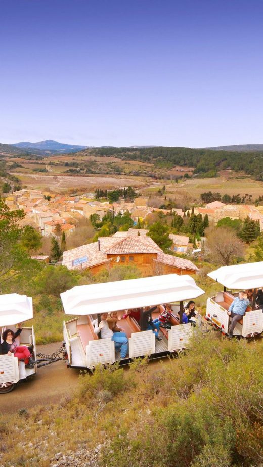 Terra Vinéa, Portel des Corbières, le petit train