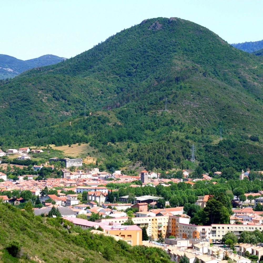 Quillan, vue générale