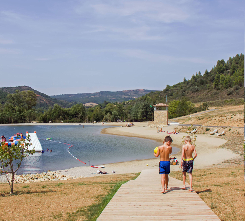 quillan lac saint bertrand, enfants