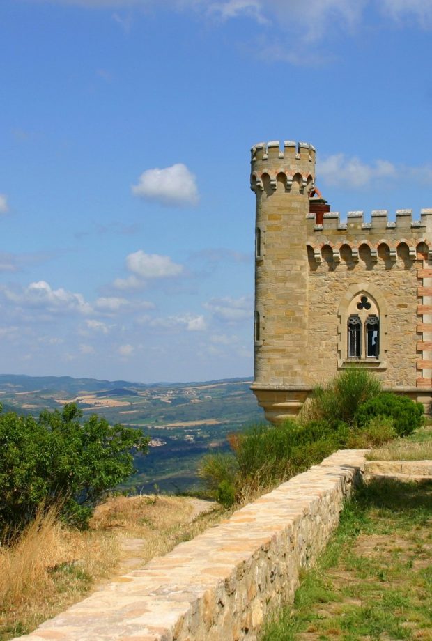 Tour Magdalla dans le domaine de l'abbé Saunière à Rennes le Château © Raphaël Kann