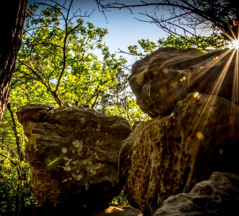 Les roches tremblantes à Rennes-les-Bains ©Thomas Sananes - ADT de l'Aude