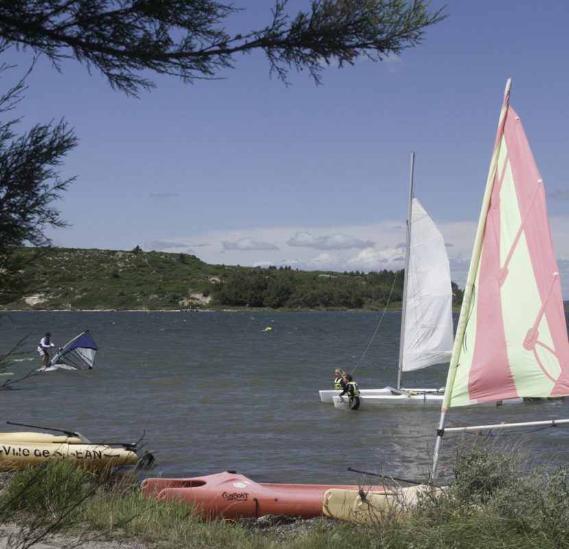 Activités nautiques à Port Mahon Sigean © Nomah - Office de Tourisme du Grand Narbonne