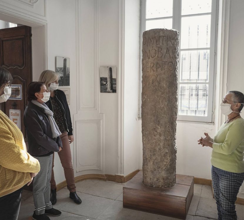 Visites au musée archéologique de Sigean ©Idriss Bigou Gilles - ADT de l'Aude