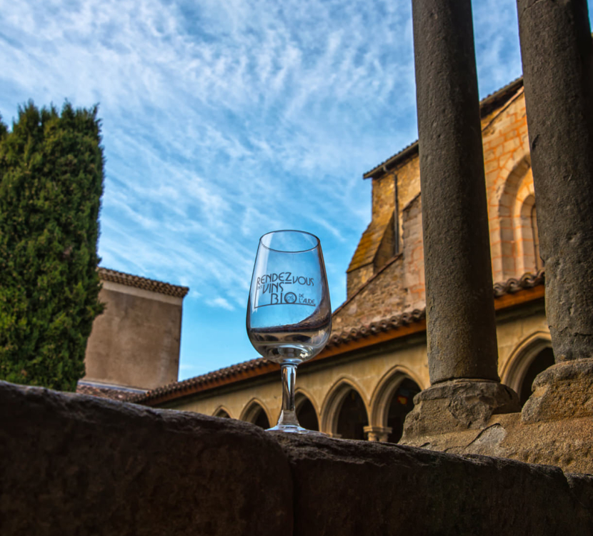 Festival des vins bio, crédit Abbaye de Saint Hilaire
