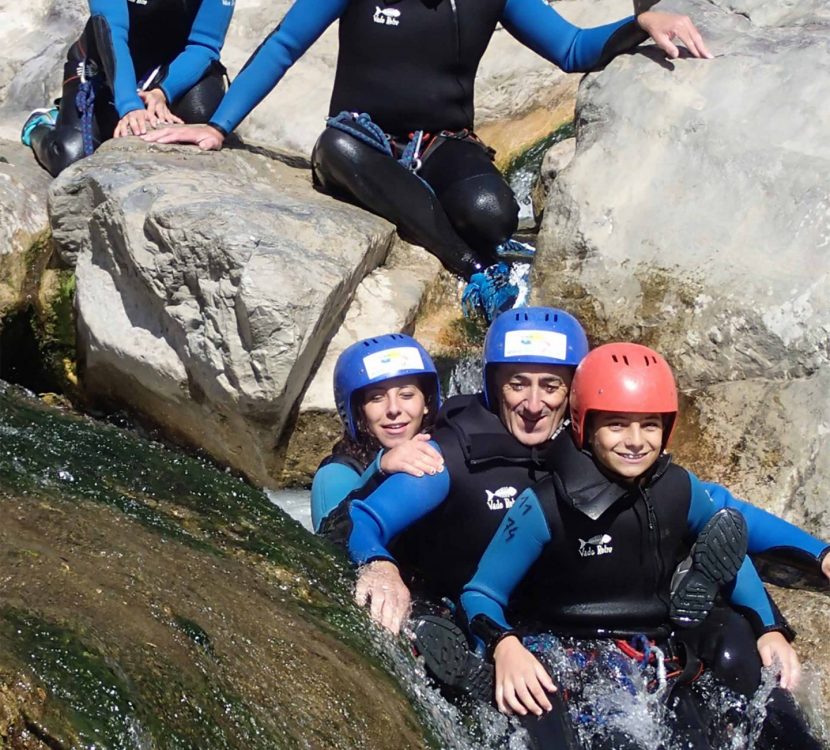 Canyoning dans les gorges de Termes ©Eaurizon